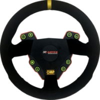 omp round steering wheel