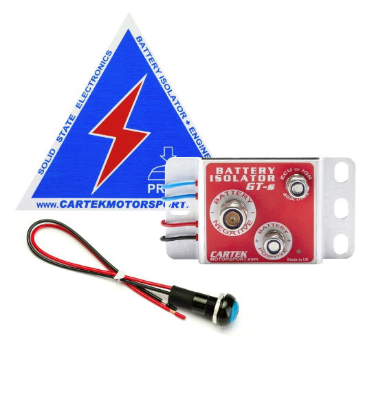 BATTERY ISOLATOR KIT GT (NO External button)